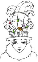 Lady Tall Hat