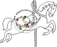 Pretty Carousel Horse