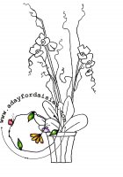 Potted Iris