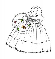 Vintage Baby Outing Dress