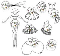 Mechanical Fairy Paper Doll B