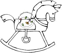 Stick Horse Green