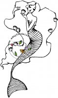 Striped Shell Mermaid