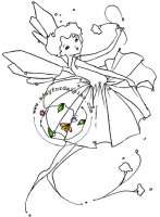 Graceful Fairy Of Flowers