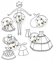 Mechanical Fairy Paper Doll A
