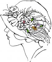 Mother's Rose Hat