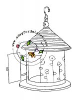 Hanging Bird House