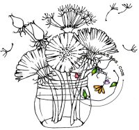 Dandelion Jar