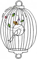 Oval Bird Cage